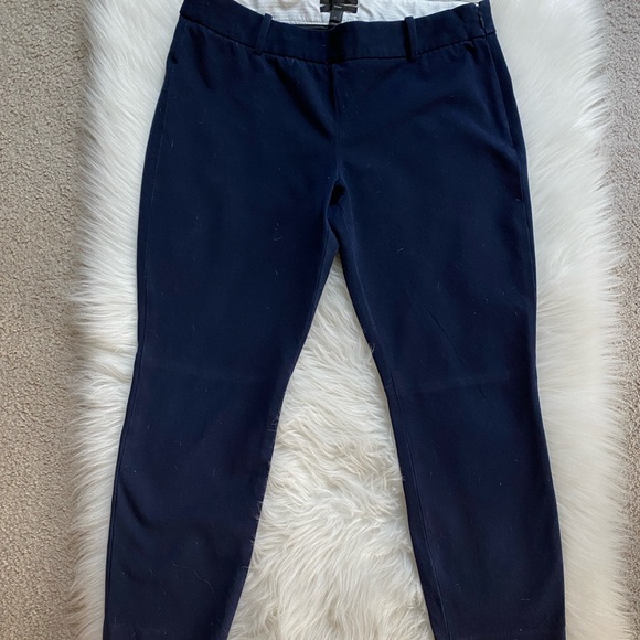 J Crew Minnie pant 6, navy - Picture 2 of 3
